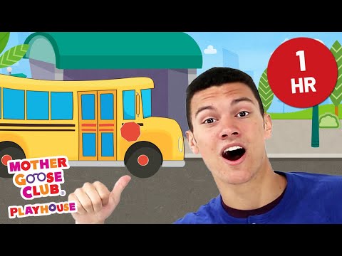 The Wheels on the Bus + More | Mother Goose Club Playhouse Songs & Nursery Rhymes