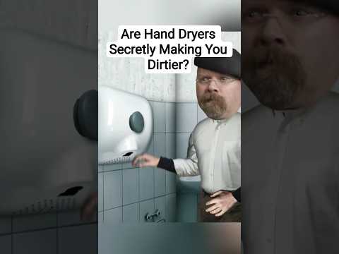 Are Hand Dryers Secretly Making You Dirtier?#shorts