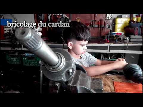 Changer  Roulement Soufflet_  cardan sur Renault 19 - bricolage du cardan