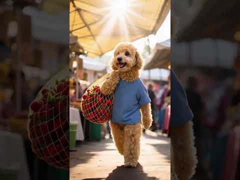 A cat and his kitten in a purple car destroyed the poor dog and his puppy's strawberry car #dog
