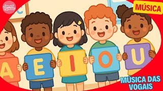 MÚSICA DAS VOGAIS AEIOU - CRIANÇAS INTELIGENTES #criançasinteligentes #aprendabrincando #aeiou