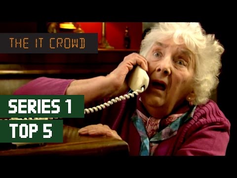 TOP 5 The IT Crowd Best Moments | Series 1
