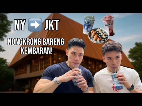 Pulang dari New York, Langsung Ajak Kembaran Nongkrong di Jakarta! ft. @EdwardHalim