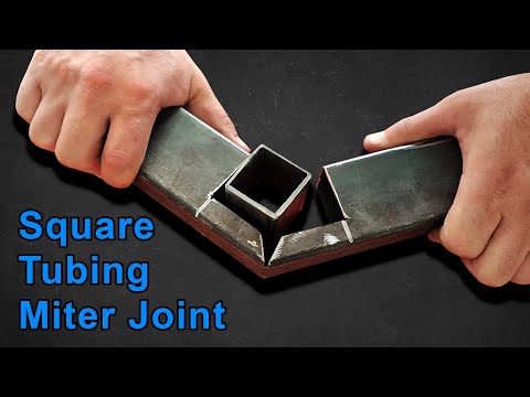 Square Tube Bending Ideas | Square Pipe at 90° | Best Idea For Square Tube Cutting