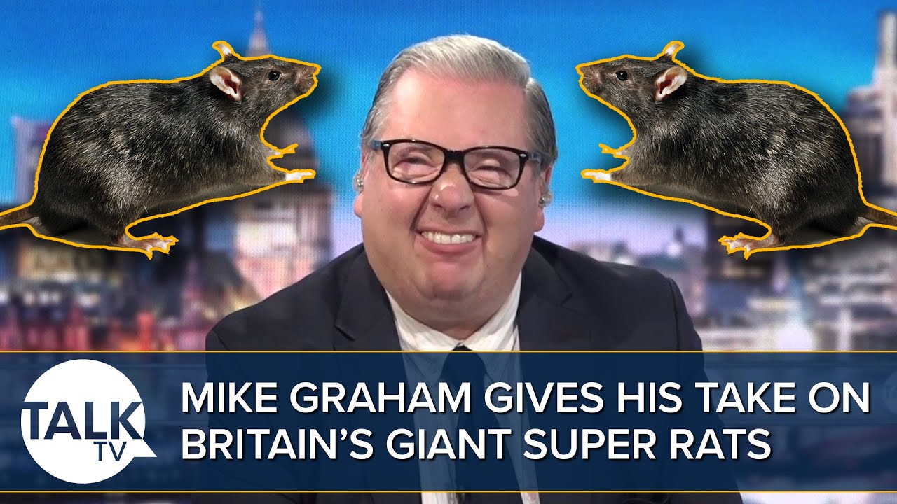 “BEWARE Of The Woke, Giant Rat!” Mike Graham Gives His Take On The Giant Rats Overrunning Britain