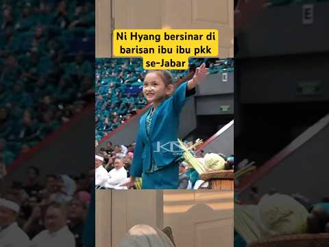 Ni Hyang bersinar di barisan ibu ibu pkk se-Jabar