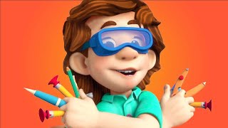 The Draftsman ✏️| The Fixies | Cartoons for kids | Learning videos