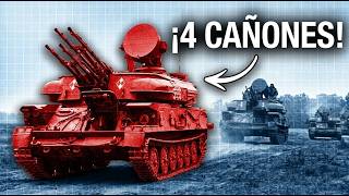 ZSU-23-4 «Shilka»/ El Antiaereo que Dominó Vietnam y Marcó el fin de los Helicópteros/ Primer Radar