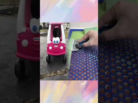 Never underestimate the power of a baby car #fyp #viral