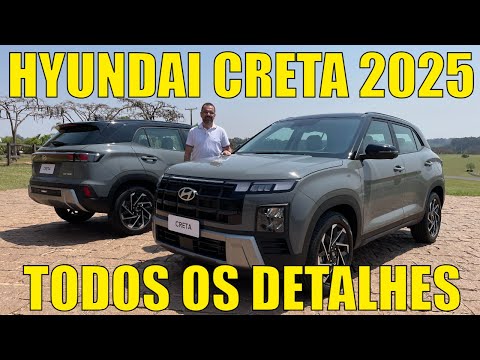 Novo Hyundai Creta 2025 - O que mudou, versรตes e todos os detalhes
