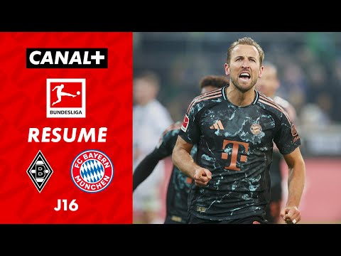 Résumé Mönchengladbach / FC Bayern München - Bundesliga 2024-25 (J16)