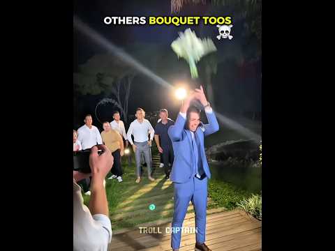 other bouquet toos vs this man💀#trollface#troll#edit#cr7