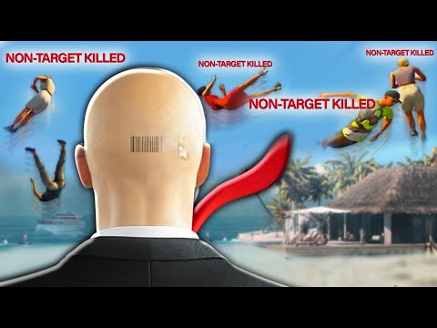 Hitman but there’s no gravity so bodies keep floating away