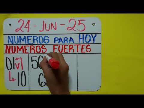 NUMEROLOGIA PARA HOY PARA HOY MARTES 24/JUN/25 … CODIGO 022