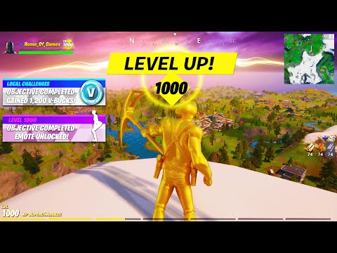 I hit Level 1000 in Fortnite.. this HAPPENED!