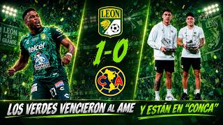 El León venció al Ame y obtuvo su boleto participar en la Concacaf Champions Cup