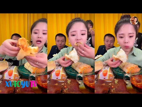 【Xiaoyu Mukbang】XIAOYU EATING SHOW。MUKBANG SATISFYING。Mukbang Chinese。N02。060322。10