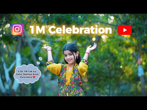 1 Million Celebration On Instagram | Vaishnavi Seth