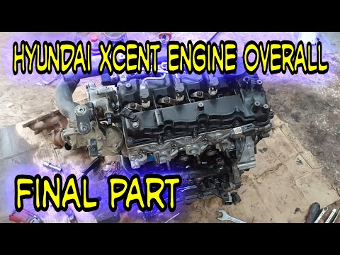 Hyundai Xcent Diesel full engine overhaul Final Part