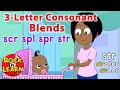 Exploring Three-Letter Consonant Blends