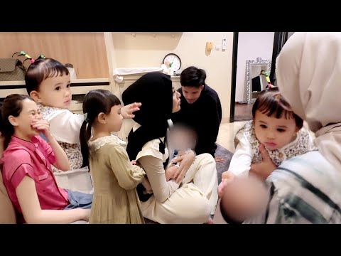 REAKSI AMEENA AZURA LIHAT KETAMPANAN ANAK THARIQ AALIYAH!! #tafdaily