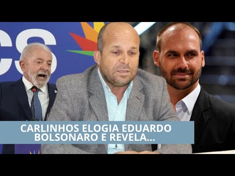 Vidente Carlinhos elogiou o EDUARDO BOLSONARO e mandou a real sobre o LULA, de arrepiar!!!