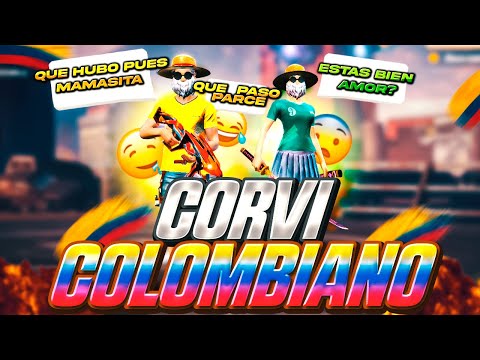 ¡ INTENTANDO SER  “COLOMBIANO” 🇨🇴Por UN DÍA ! - CORVII FF