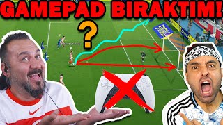 GAMEPADİ BIRAKTIM OYUN KENDİ OYNADI! | SESEGEL vs ÜMİDİ efootball 2026 15 SANİYE CHALLENGE KAPIŞMA
