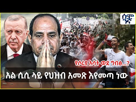 Ethiopia አል ሲሲ ላይ የህዝብ አመጽ እየመጣ ነው | ቱርክ ግብጽን በዝረራ ጣለችት