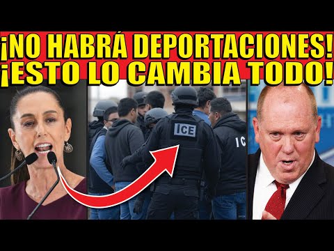 !SE LE R4JAN A CLAUDIA! ZAR DE LA FRONTERA SE ECHA PARA ATRAS CON LAS DEPORTACIONES!