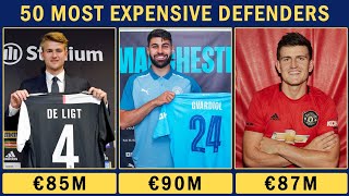 TOP 50 Most Expensive Defenders of All Time