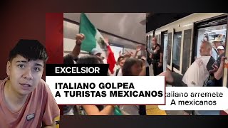 ITALIANO INTENTO AGREDIR A MEXICANOS Y ELLOS LE ENSEÑARON DE HUMILDAD