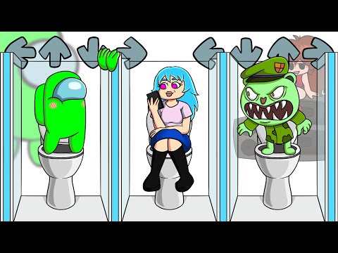 Mini Crewmate vs FNF Characters | Silver collection of FASTTOON videos