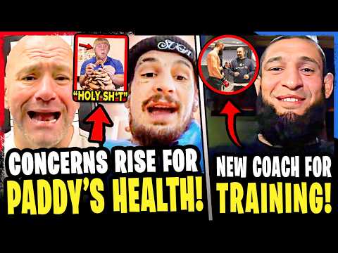 MMA Community CONCERNED with Paddy Pimblett HEALTH! Khamzat CHANGES coach before UFC 308! Dana White