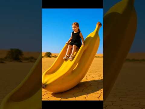 मेरा केला वाला स्लाइड 🤯 #Catsoftiktok #CatLovers #cat #cute #FunnyCats #catcartoon #flying