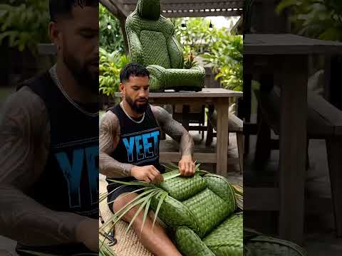 Roman Reigns & Jey Uso Surprise John Cena & Brock Lesnar with Bamboo and Leaves Jet ๐ฟโ