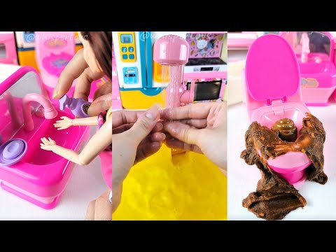 Compilation Satisfying with Unboxing & Review Miniature Kitchen Set part 56 #asmrtoys