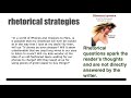 Exploring Rhetorical Devices and Logical Fallacies