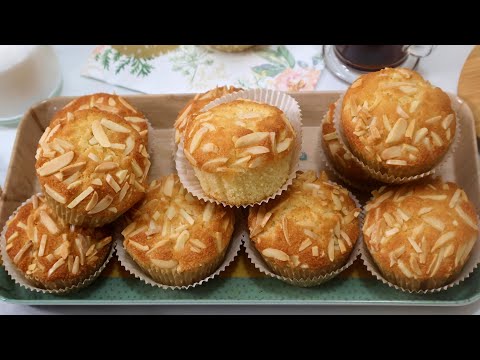 Receta de Mantecadas de Naranja y Almendra: Muy Tiernas y Esponjosas