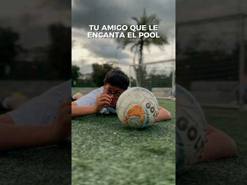 Si Pool y te saludo 🎱 #pool #memesfutbol #humor #futboleros #futbol#comedia #tiposdejugadores