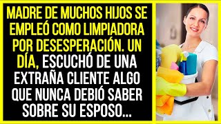 Un día, escuchó de una extraña cliente algo que nunca debió saber sobre su esposo...