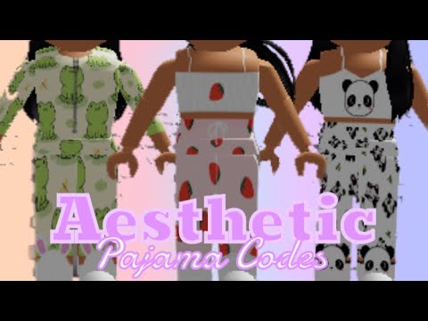 Bloxburg Cute Pajamas Codes - 08/2021