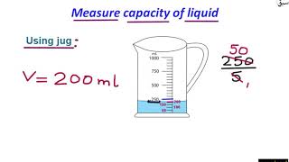 measure capacity of liquid