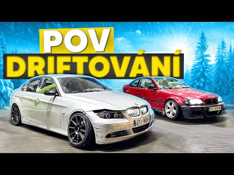 Postavili jsme si VLASTNÍ DRIFT TRAŤ?! | Napadl sníh!