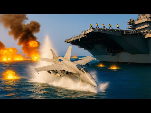 US $60M Fighter Jet DESTROYED During Red Sea Attack - BIG MISTAKE