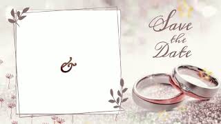 Indian Royal Wedding invitation video | Wedding Invitation Video | Free & Blank Video 0456