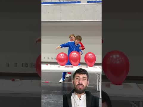 #challenge balloons crushing #comedy