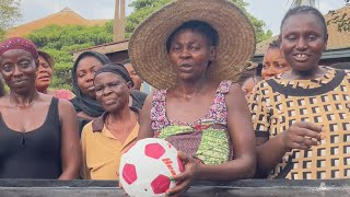 Mama is a joy giver, wait and see her legendary dance steps when she finally won this game #charity