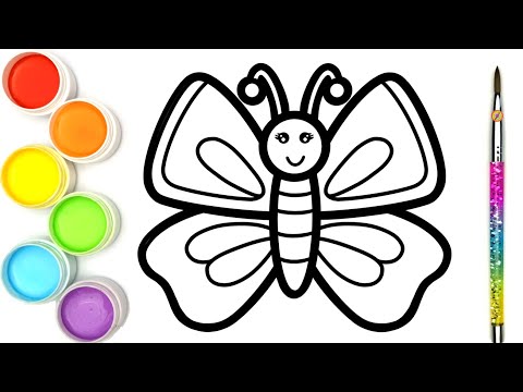 Kupu-kupu warna warni ini ingin terbang tinggi