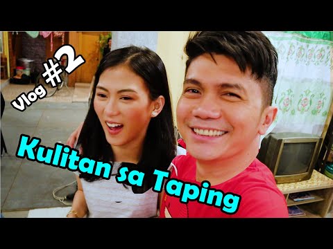Kulitan sa Taping | Vlog #2